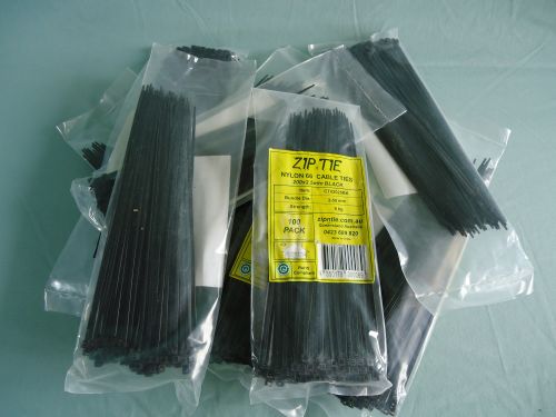 (image for) Cable Ties 200mm x 2.5mm Black Bulk Pack Buy